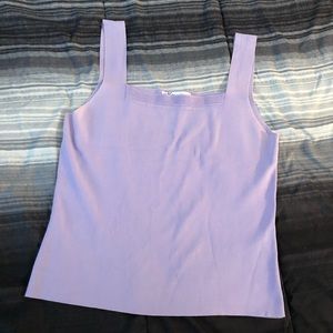 Lilac purple tank